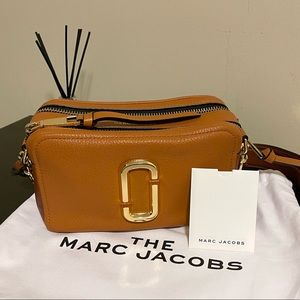 Marc Jacobs Soft Shot 21 Leather Crossbody Bag - Acorn Multi